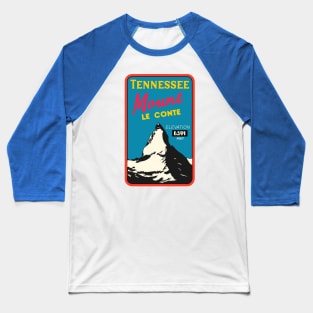 Mt Leconte Tennessee Vintage Baseball T-Shirt